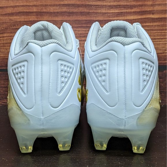 Adidas Freak Carbon 20 Men\'s 10.5 White Gold Metallic football cleats EH3461 main image 8